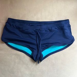 Title Nine surf shorts, medium, navy